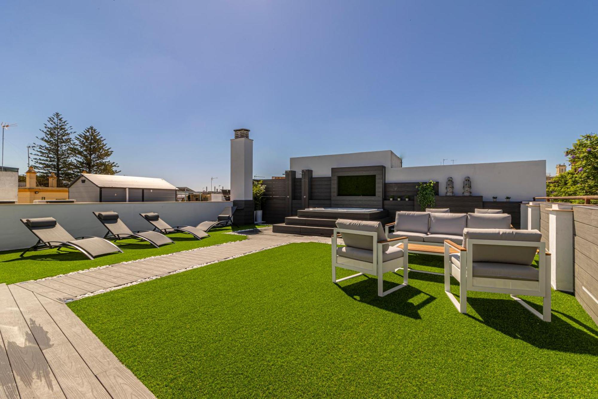 Allo Apartments Plateros Centro Jacuzzi Comunitario Херес-де-ла-Фронтера Экстерьер фото