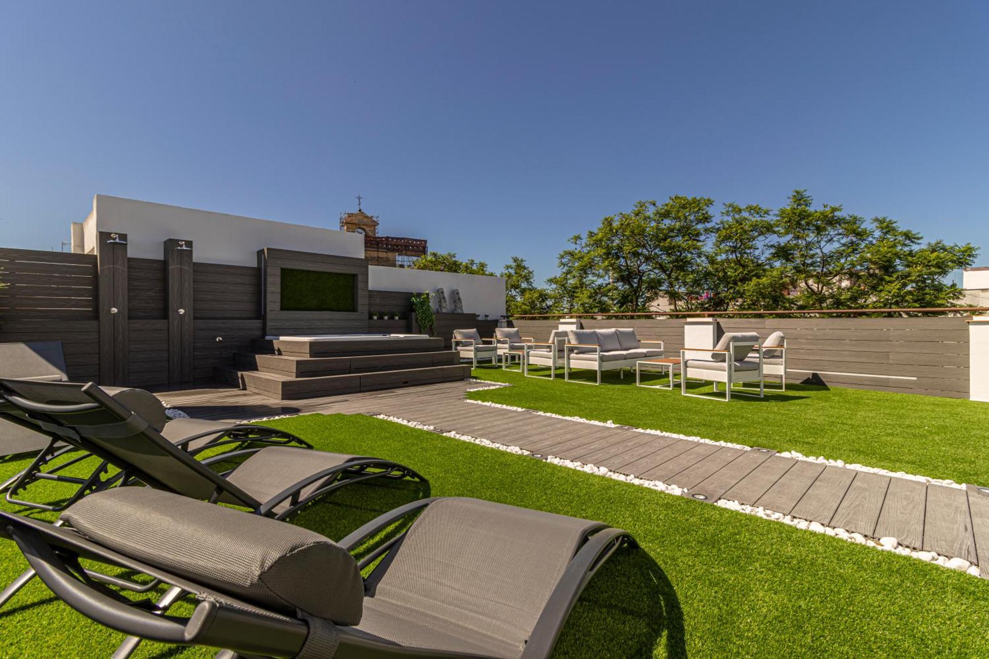 Allo Apartments Plateros Centro Jacuzzi Comunitario Херес-де-ла-Фронтера Экстерьер фото
